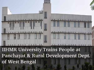 IIHMR's training for Departments of Panchayat & Rural Development, WB