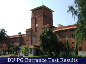 Delhi University PG Entrance Exam Results To Be Declared Today