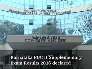 Karnataka PUC II supplementary results are out