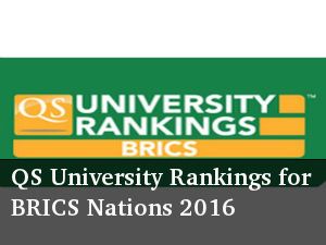 QS World University Rankings list for BRICS nations is here!