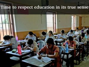 Time to respect education in its true sense