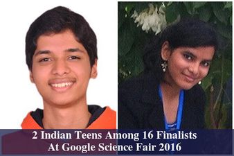 Google Science Fair:2 Indian Finalists To Compete For $50K Scholarship
