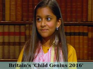 Britain's 'Child Genius 2016' is a 10-year-old Indian Origin Girl Rhea