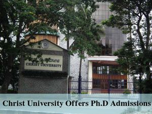 Admissions Open For Ph.D Programme At Christ University