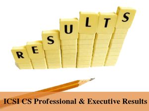 ICSI Declares CS Executive & Professional Exam 2016 Results