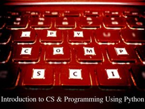 Online Course On Introduction to CS & Programming Using Python By MIT