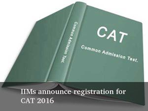Register for CAT 2016