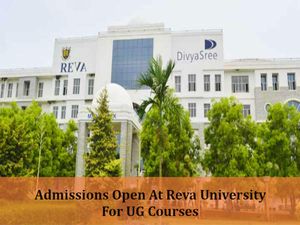 Admissions At Reva University For UG Courses, Apply Before Sep 5