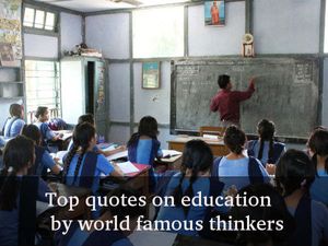 Teacher's Day: Quotes On Education By Famous People
