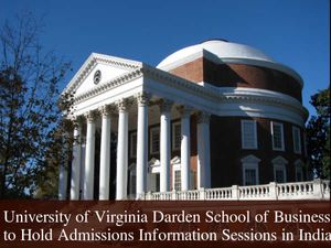 Darden MBA Programme Admission Info Sessions In India, Register Now!