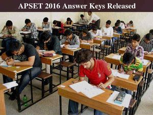 APSET 2016 Answer Keys Released, Sep 25 Last Date To File Objections