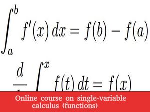 Single-variable calculus: Free online course