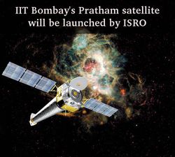 IIT Bombay's Pratham satellite will be launched by ISRO