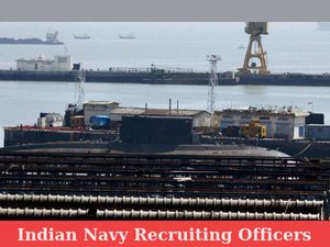 Indian Navy officers recruitment