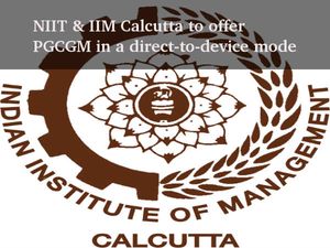NIIT & IIM Calcutta to offer  PGCGM in a direct-to-device mode