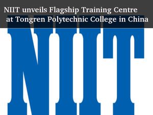 NIIT's Flagship Training Centre at Tongren Polytechnic College, China