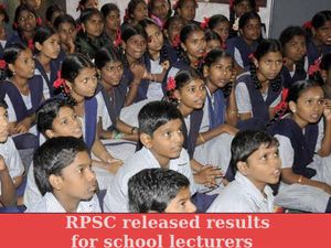 RPSC releases result for school lecturers