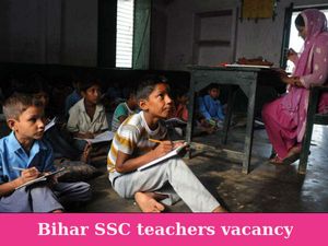 Bihar SSC recruiting primary teachers