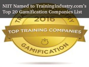 NIIT in TrainingIndustry.com's Top 20 Gamification Companies List