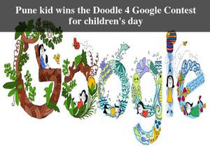 Google Presents Children's Day Doodle