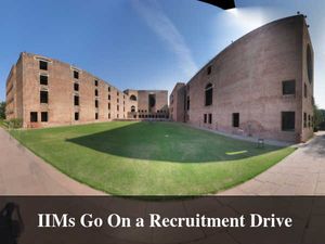 IIM Go On a Recruitment Drive 