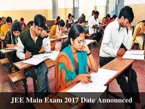 JEE Main Exam 2017 Date Announced