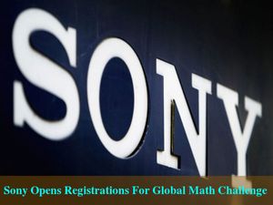 Sony Opens Free Registrations For Global Math Challenge
