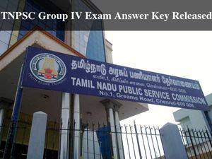 TNPSC Group IV Exam Answer Key Link Released
