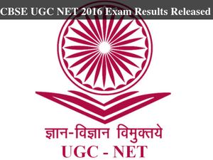 CBSE UGC NET 2016 Exam Results Released