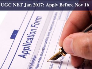 UGC NET January 2017: Apply Before November 16!