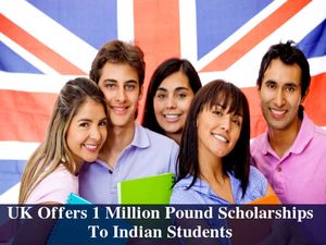 UK Offers 1 Million Pound Scholarships To Attract Indian Students