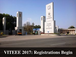 VITEEE 2017: Registrations Begin, Apply Now!