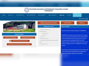 Tamil Nadu Generation & Distribution Recruitment 2018 For Assistant Engineers