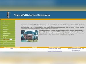 Tripura Public Service Commission Recruitment 2018 For Special Educator