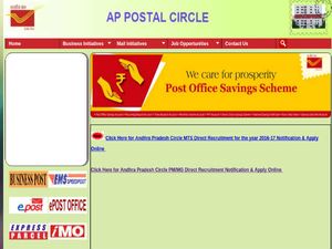 Andhra Pradesh Postal Circle Recruitment 2018 For 94 Multi Tasking Staff