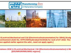 NTPC Recruitment 2018 For Executives