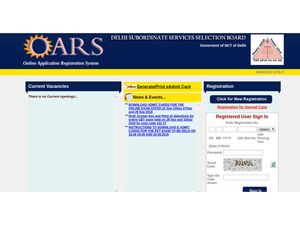 DSSSB Admit Card 2018 Published For PRT Teachers