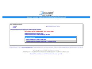 BEL Recruitment 2018 For Doctors And Engineers