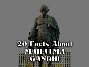 20 Interesting Facts You Probably Didn't Know About Mahatma Gandhi
