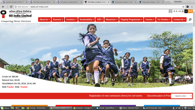 Oil India Limited Recruitment 2018 For Field Chemists