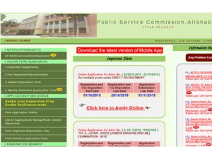 UPPSC Recruitment 2018 For 2437 Vacancies