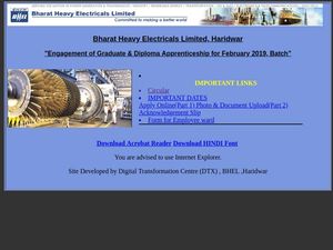 BHEL Recruitment 2018: 250 Graduate And Trade Apprentices Required