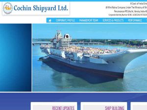 Apprenticeship Training Offered Through Cochin Shipyard Limited Recruitment 2018