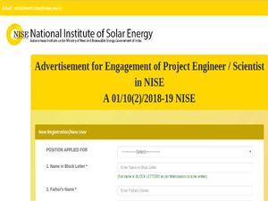NISE Recruitment 2019 For Sr. Project Engineer, Scientists; Earn Up To INR 60,000 Per Month 