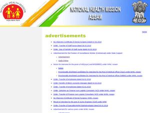 NHM Assam Recruitment For 400 Surveillance Workers; Apply Before 16 February 2019