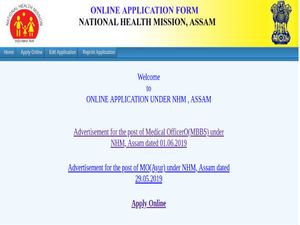 NHM Assam Recruitment 2019 For 151 Medical Officers (MBBS); Earn Up To INR 40,000 Per Month