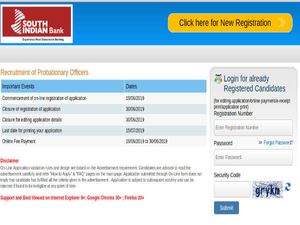 South Indian Bank Recruitment 2019 For 160 Probationary Officers; Apply Online Before June 30