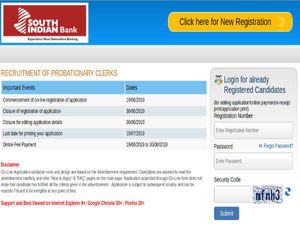 South Indian Bank Recruitment 2019 For 385 Probationary Clerks; Earn Up To Rs. 31,540 Per Month