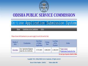 OPSC Recruitment 2019: Apply Online For 130 Asst. Agriculture Engineers Post. Earn Up To Rs. 34,800