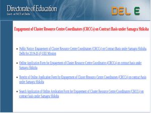 SSA Delhi Recruitment 2019: Apply Online For 162 Cluster Resource Centre Coordinators Post 